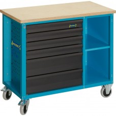 Hazet 177W-6 Verrijdbare gereedschapswagen - 6 laden - 1040 x 520
